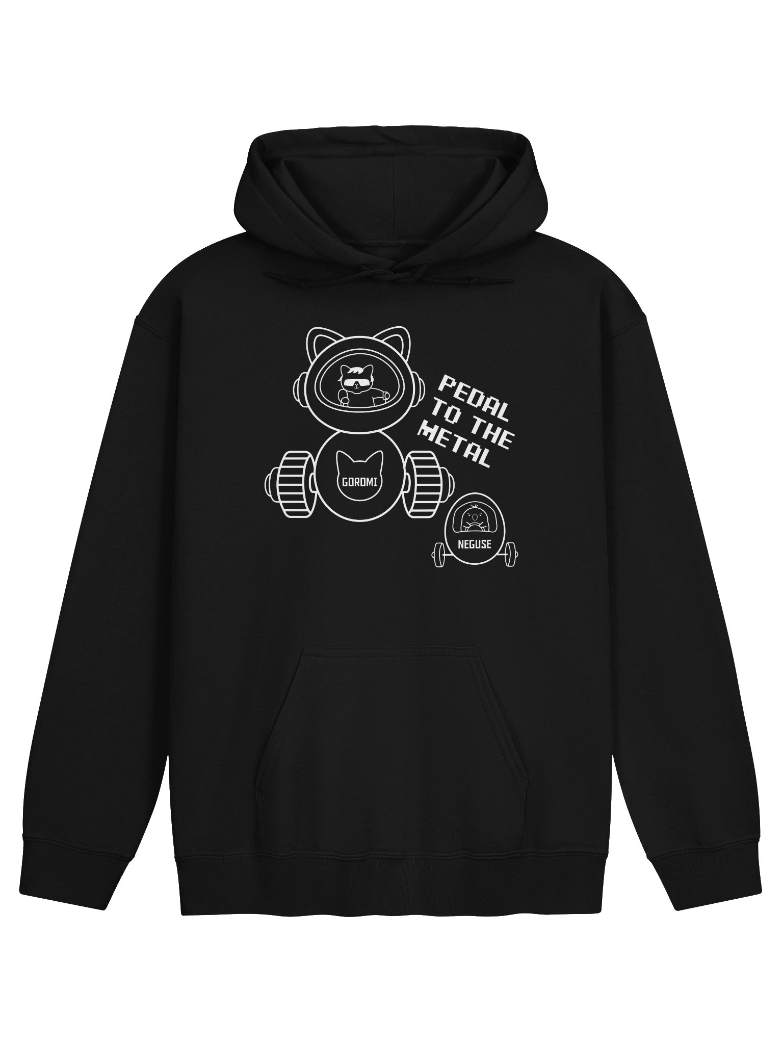Goromi the Cat (Inefficient Vehicle Race) - Unisex Adult Hoodie product image (1)