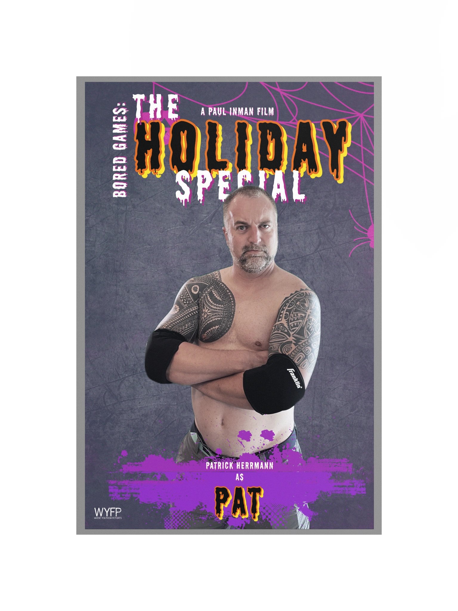 Bored Games: The Holiday Special - "Hero Pat" Poster product image (1)