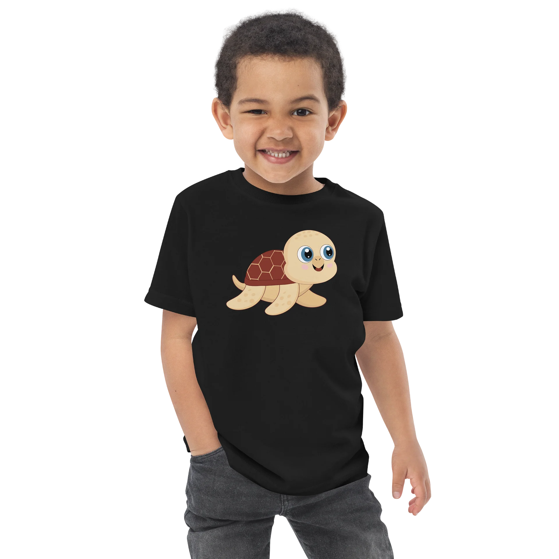 Sea Friend Sea Turtle Toddler Jersey T-Shirt product image (8)