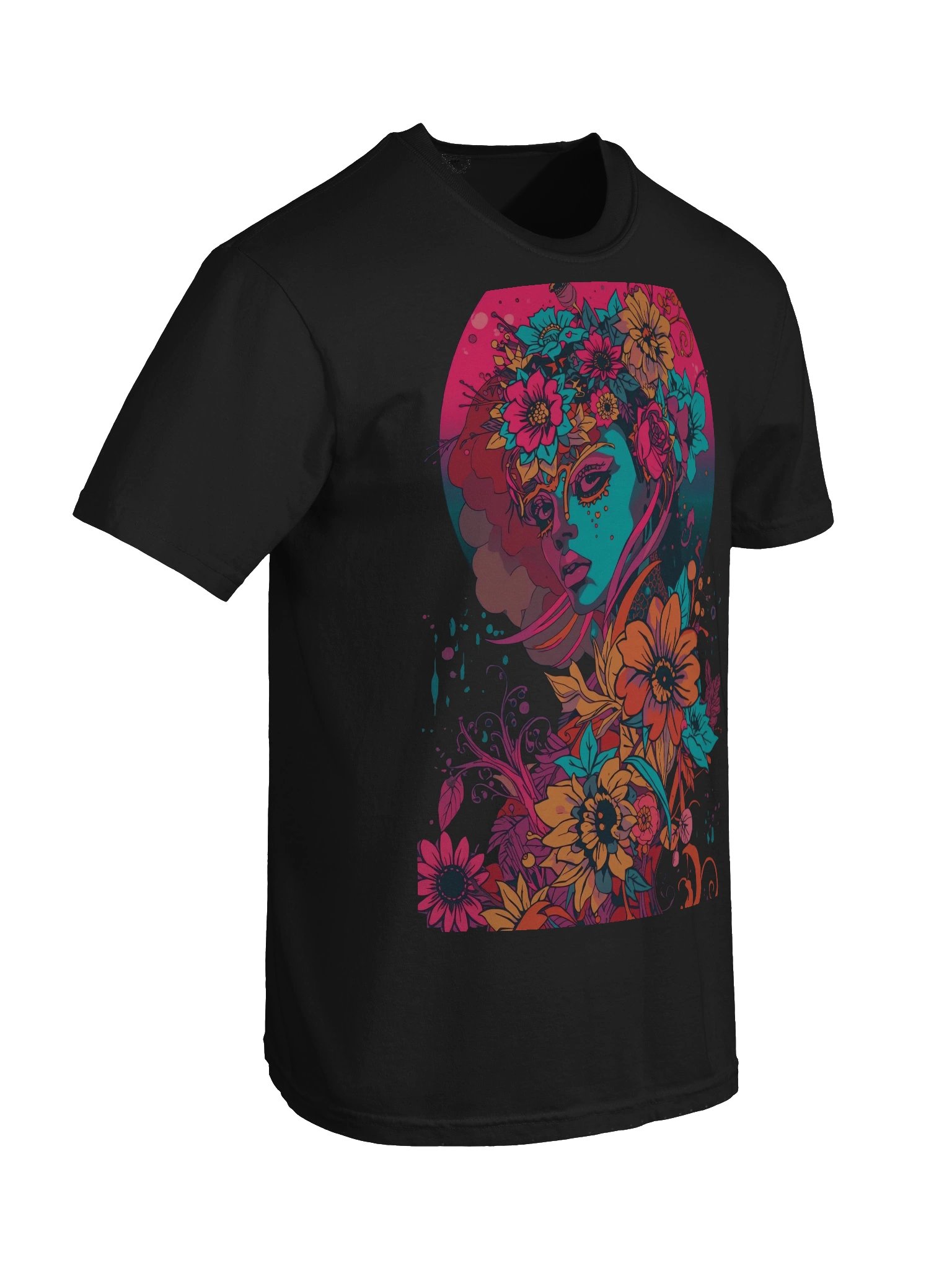 Crowned Floral Muse Heavyweight Tee product image (4)