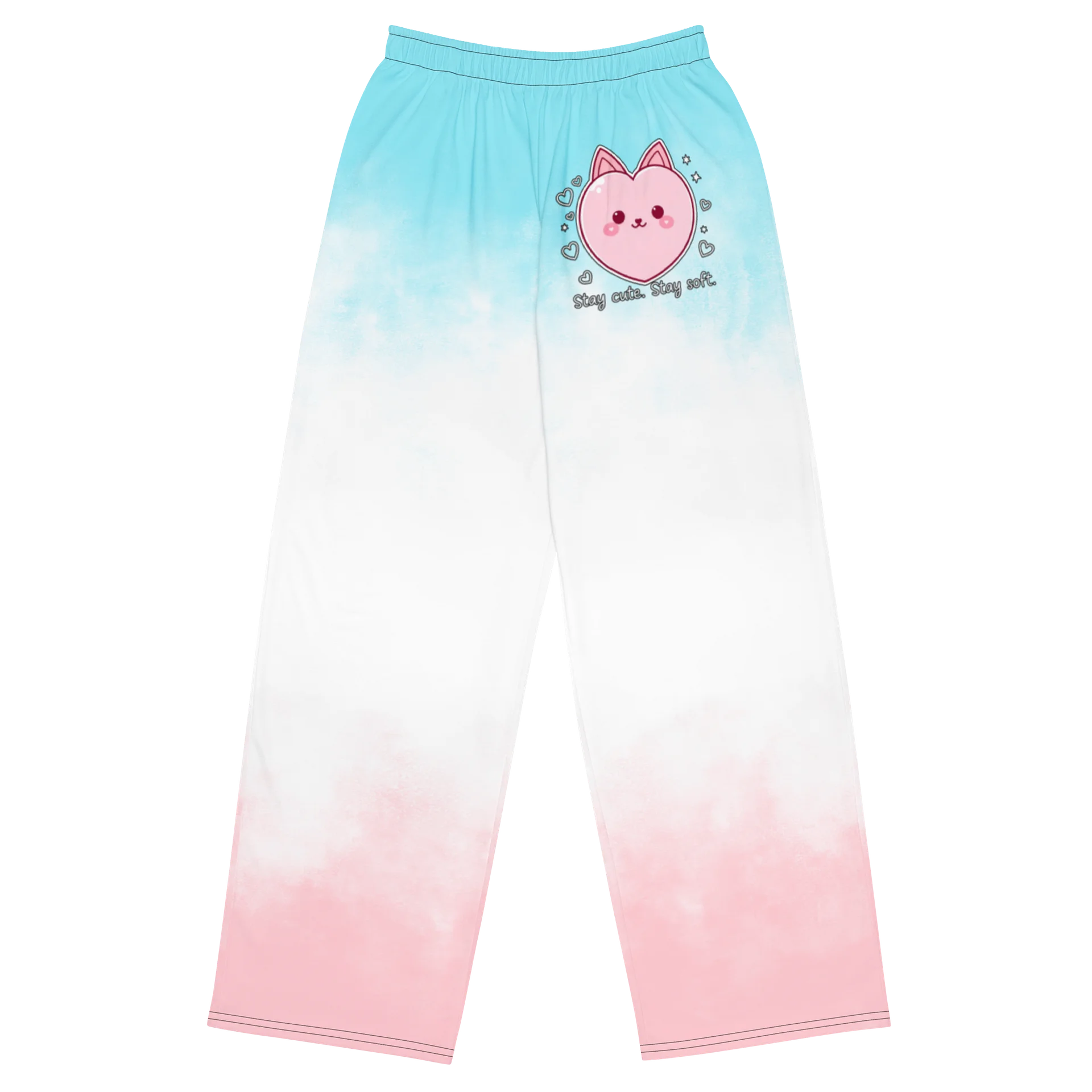 Stay cute. Stay soft. Wide-Leg Pants product image (1)