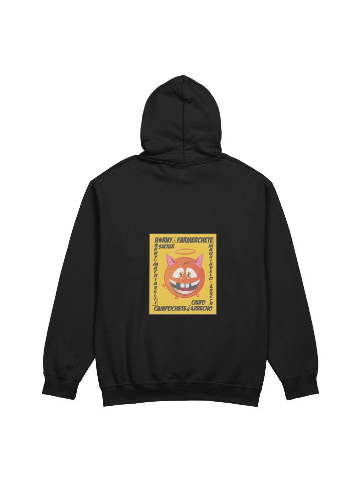 ORANGE FACE - HORNY - UNISEX HOODIE product image (13)