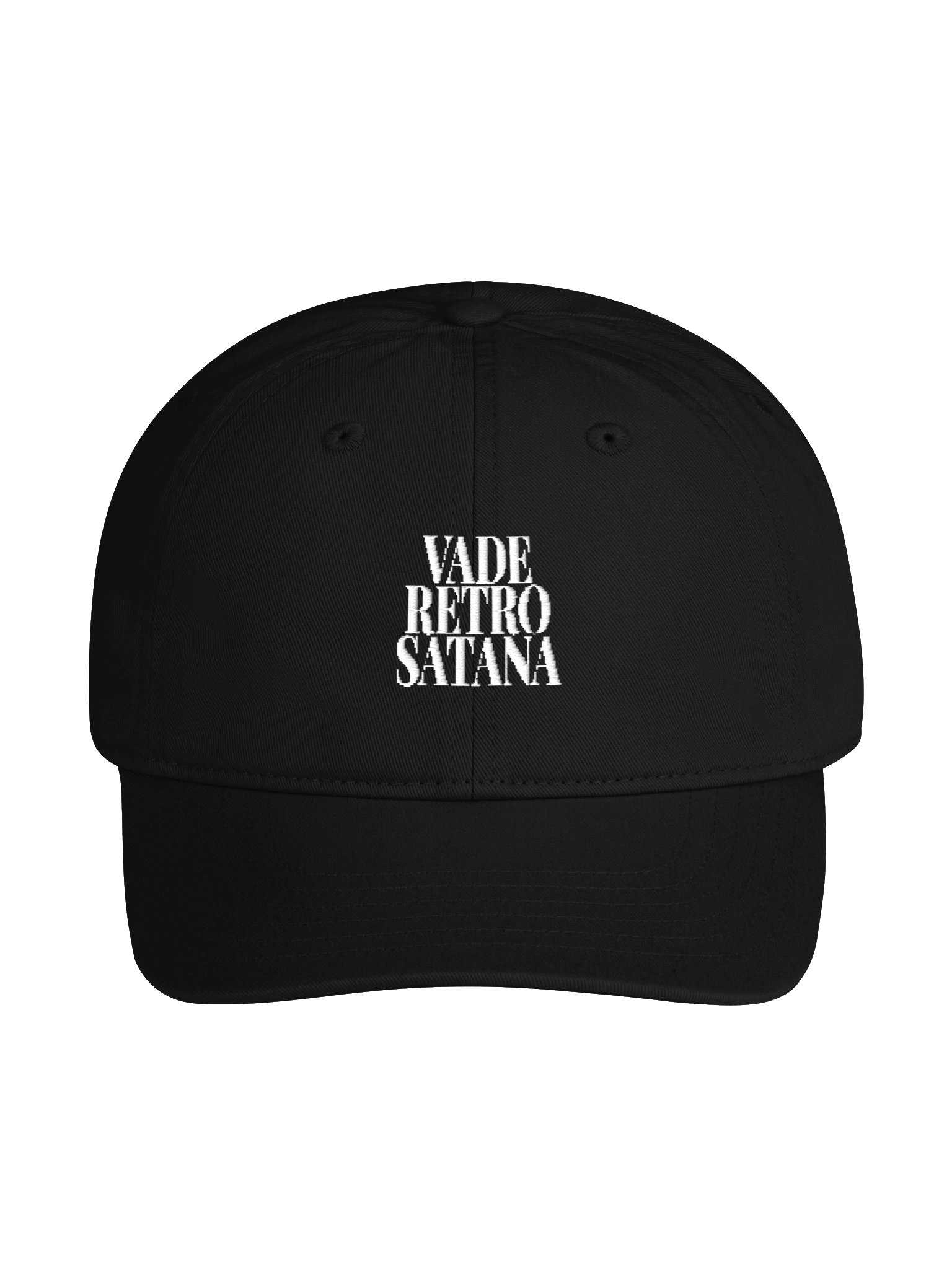 Vade Retro Satana Dad Hat / Black product image (1)