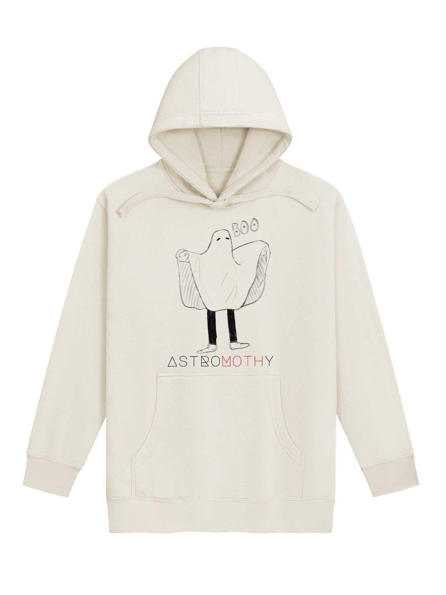 Poorly Drawn Ghost Hoodie product image (1)