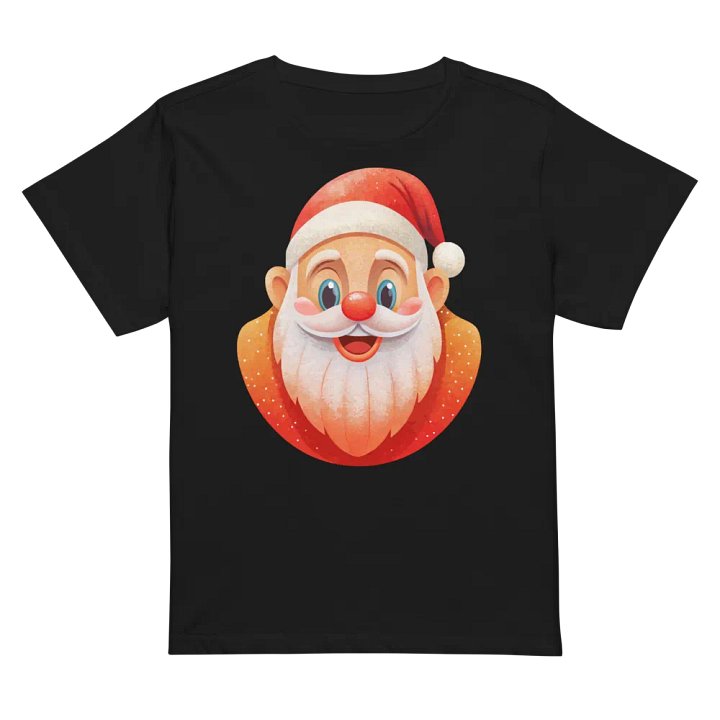 Jolly Santa Graphic Women's Tee product image (2)