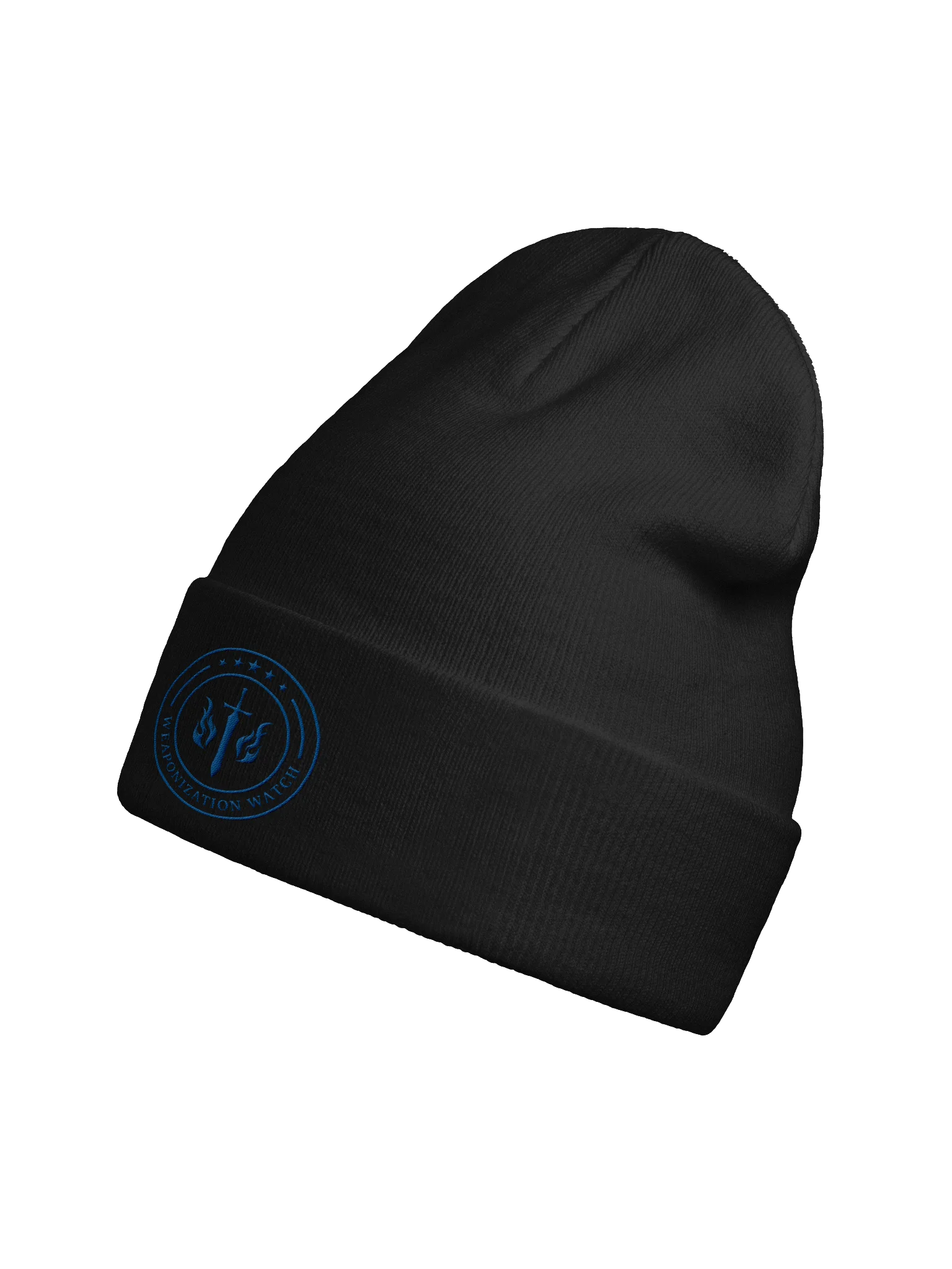 WW Signature Beanie in Black & Blue product image (2)