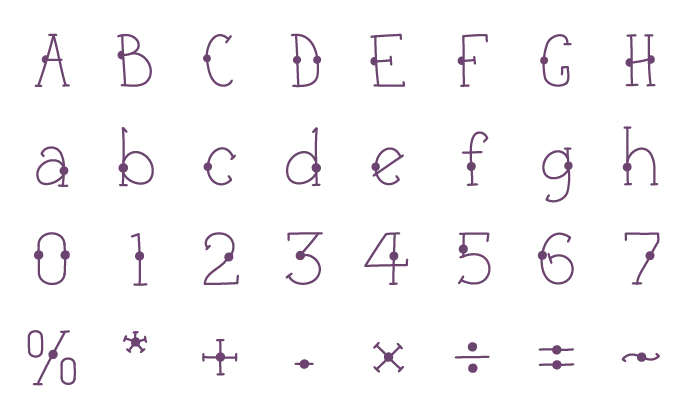 Dot Font product image (2)