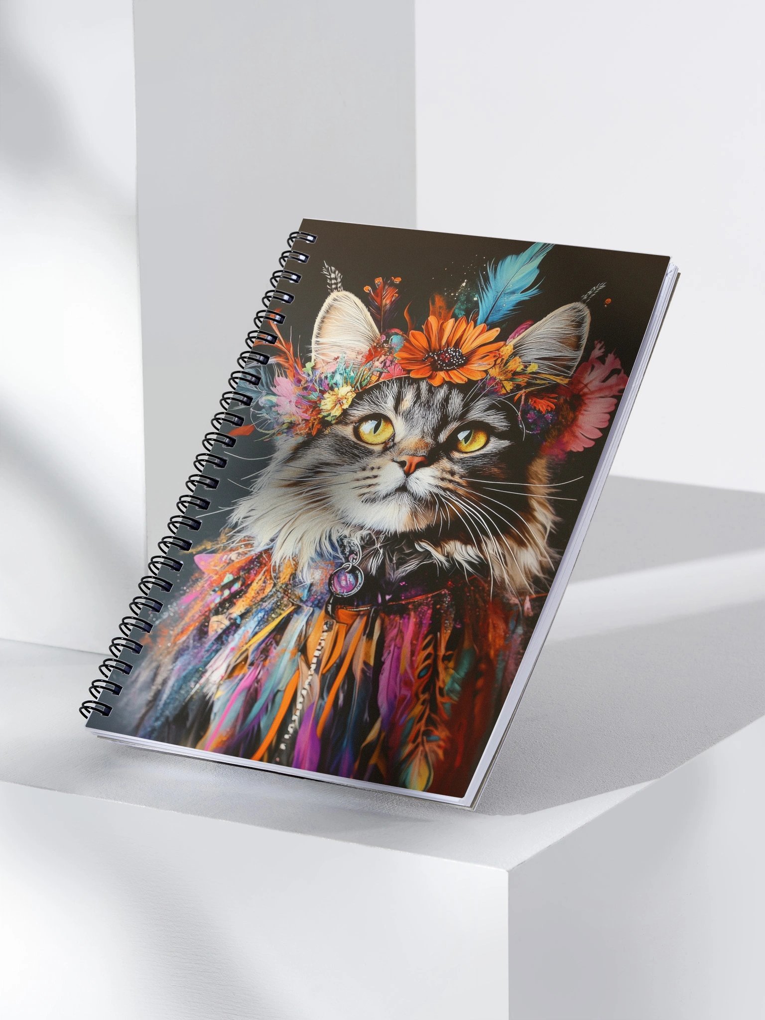 Feline Fiesta Spiral Notebook product image (3)