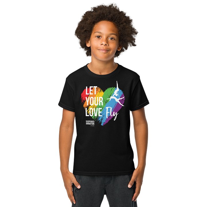 Let Your Love Fly Youth T-Shirt product image (2)