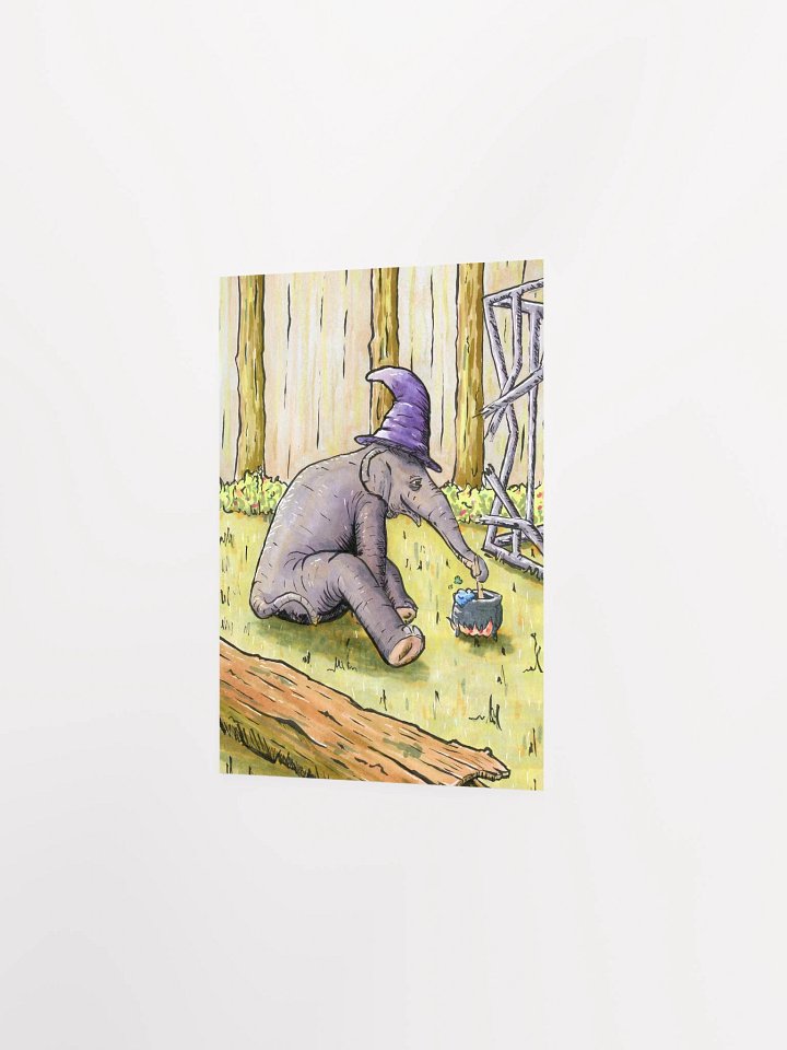 Elephant Witch Print product image (2)