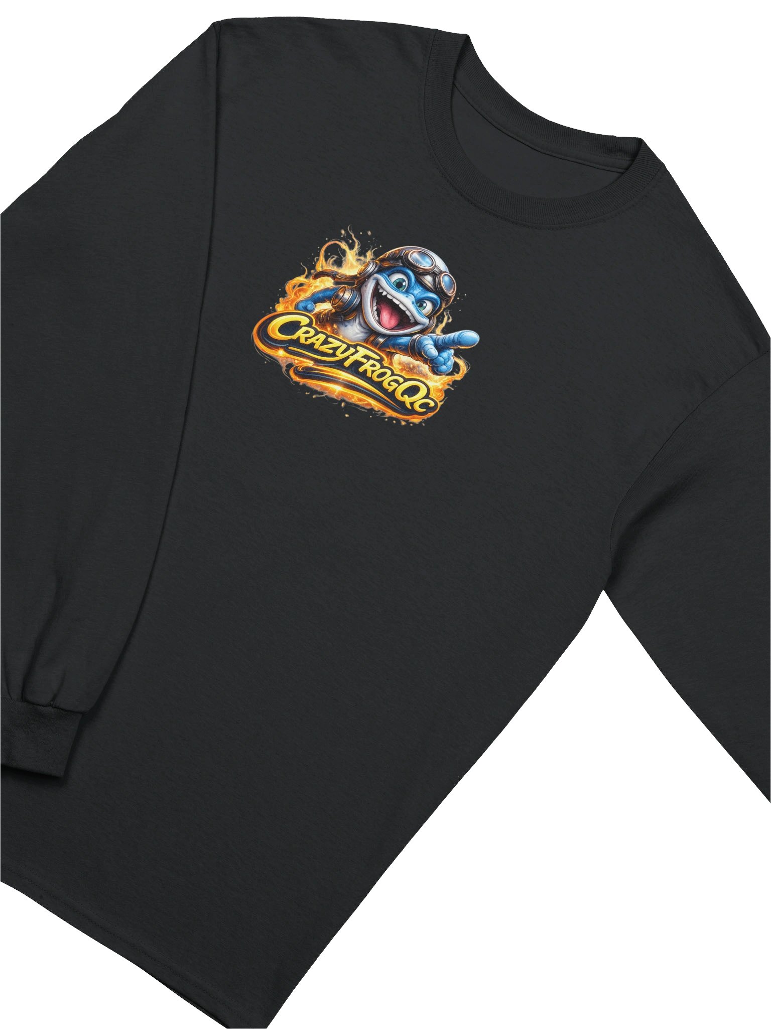 CrazyFrogQc Firestorm Long Sleeve Tee product image (14)