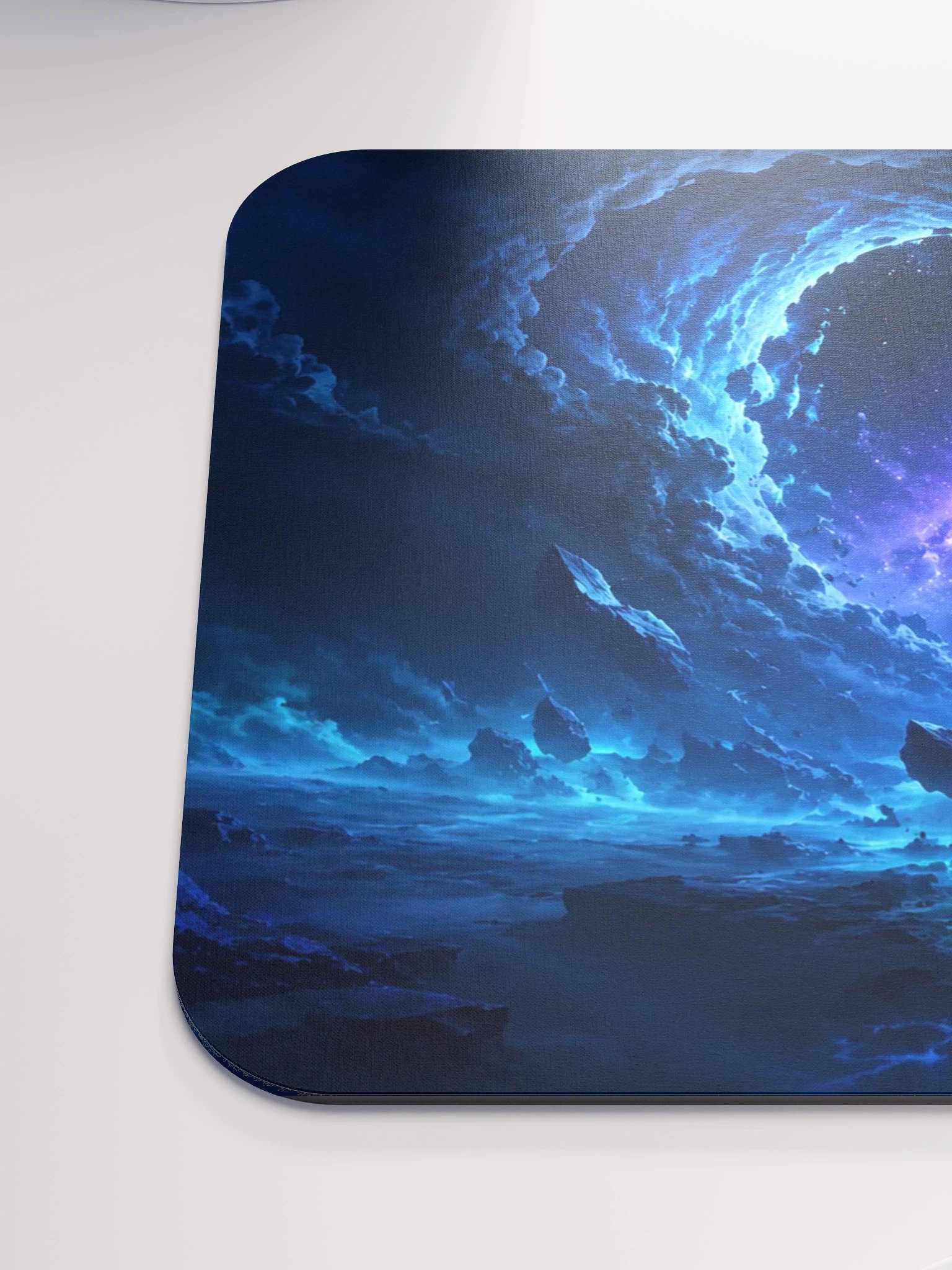 Blue Cosmic Vortex Mousepad product image (6)