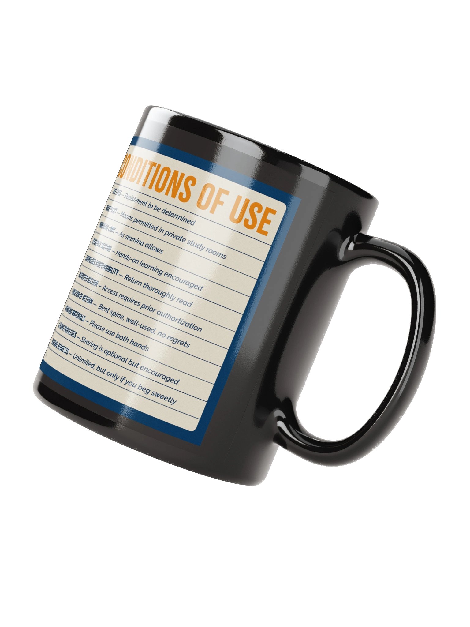 Pages of Chaos Membership Mug (Black) product image (2)
