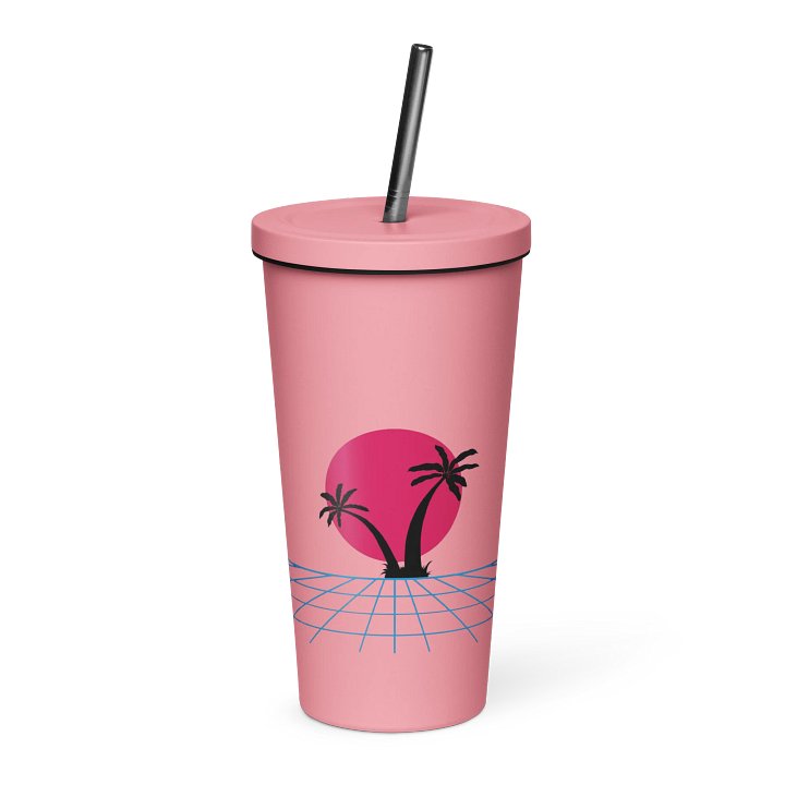 Sunset Synthwave Insulated Tumbler product image (1)