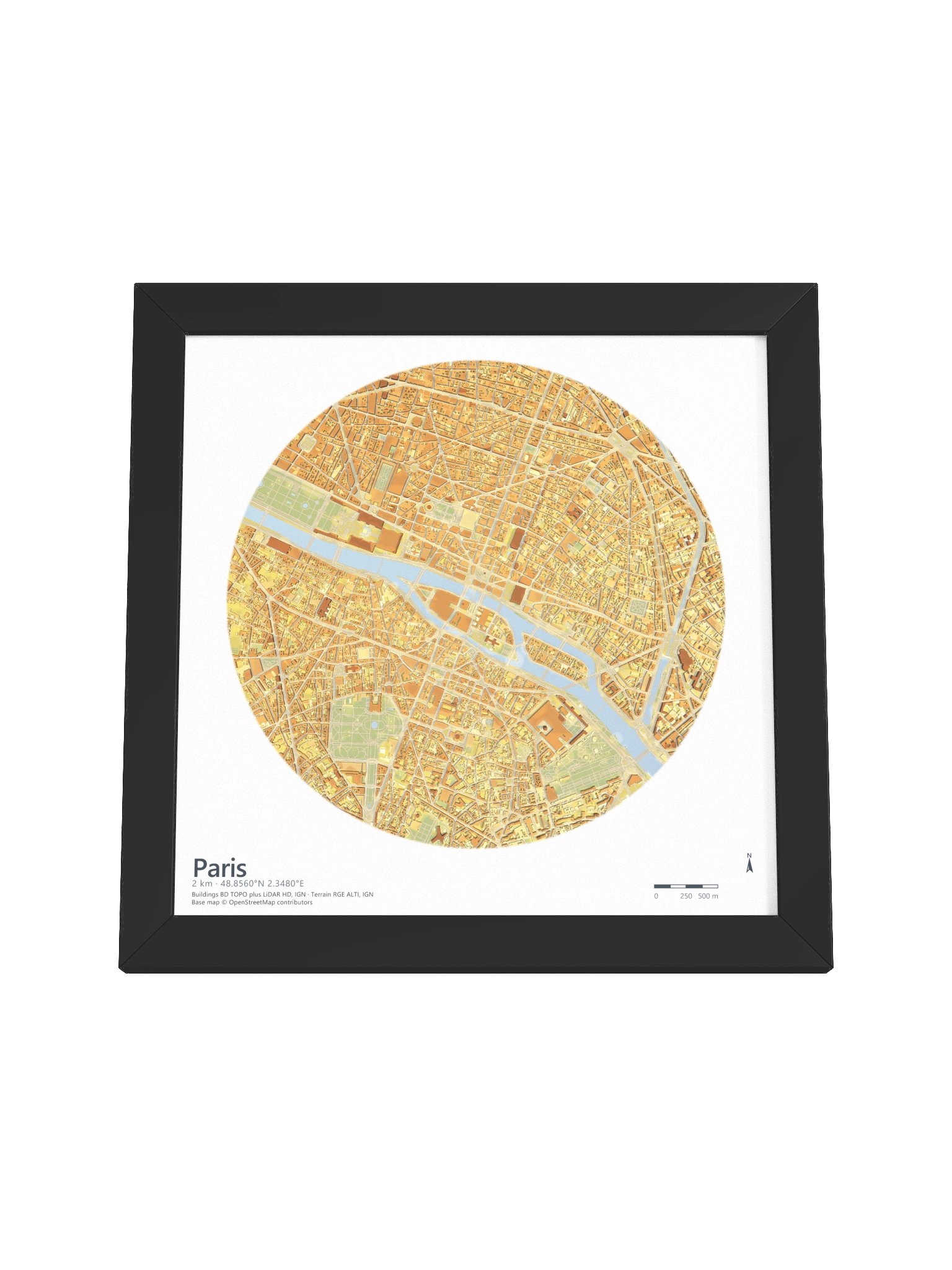 Paris: 3D City Map product image (32)