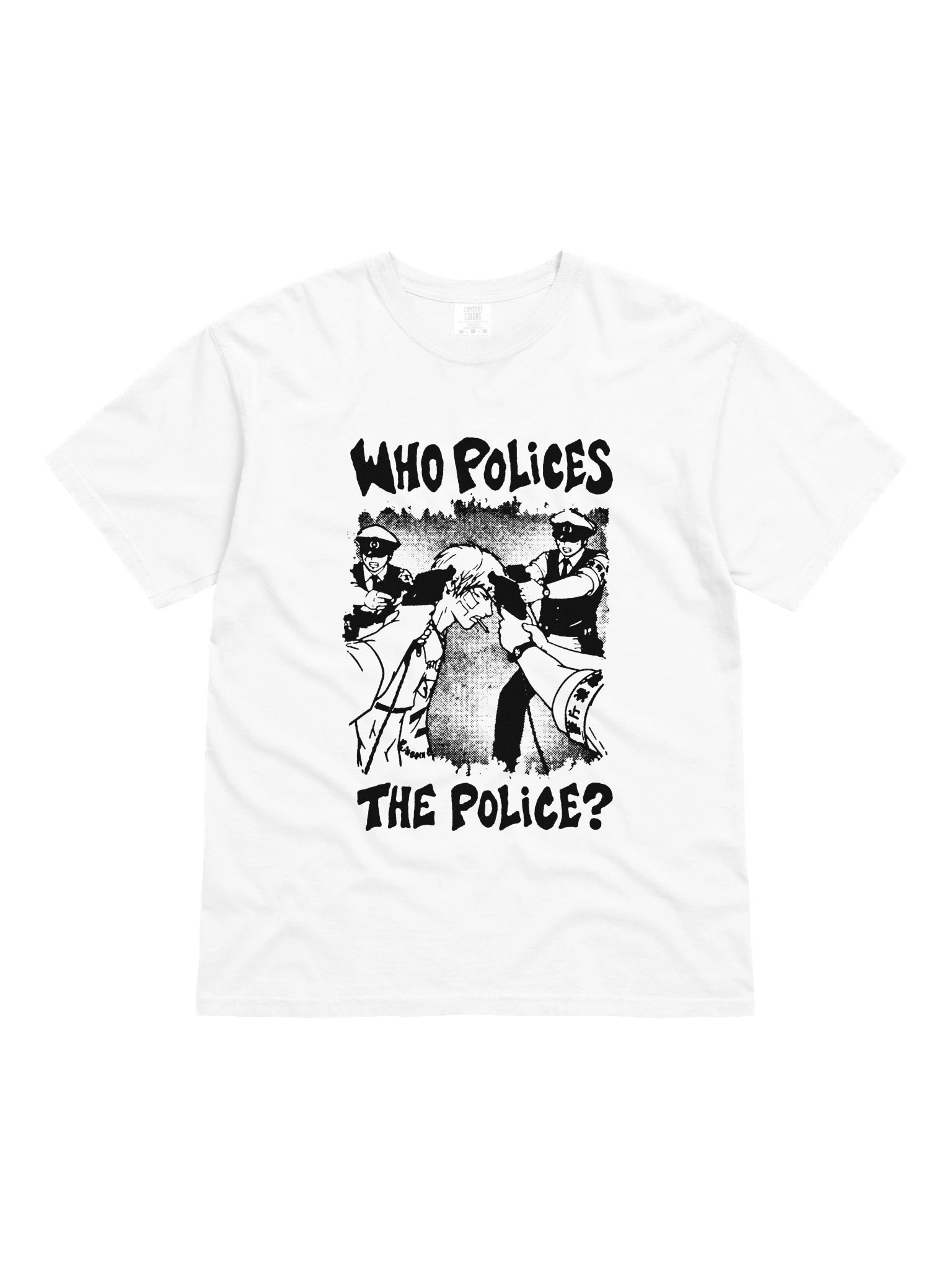WHO? ! T-shirt. white vers. product image (3)