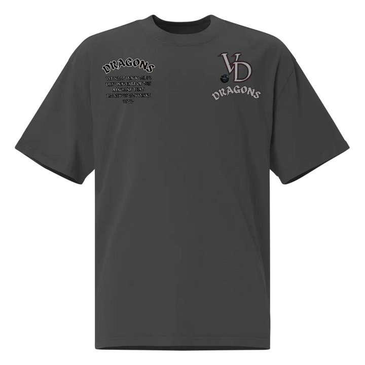 the law and order oversized tee product image (1)