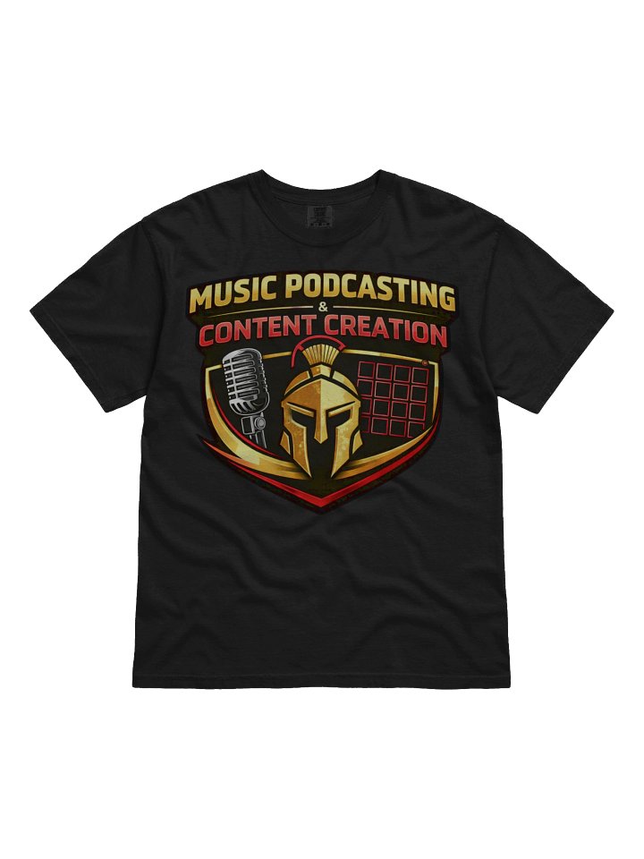 Music Podcasting Content Tee product image (1)