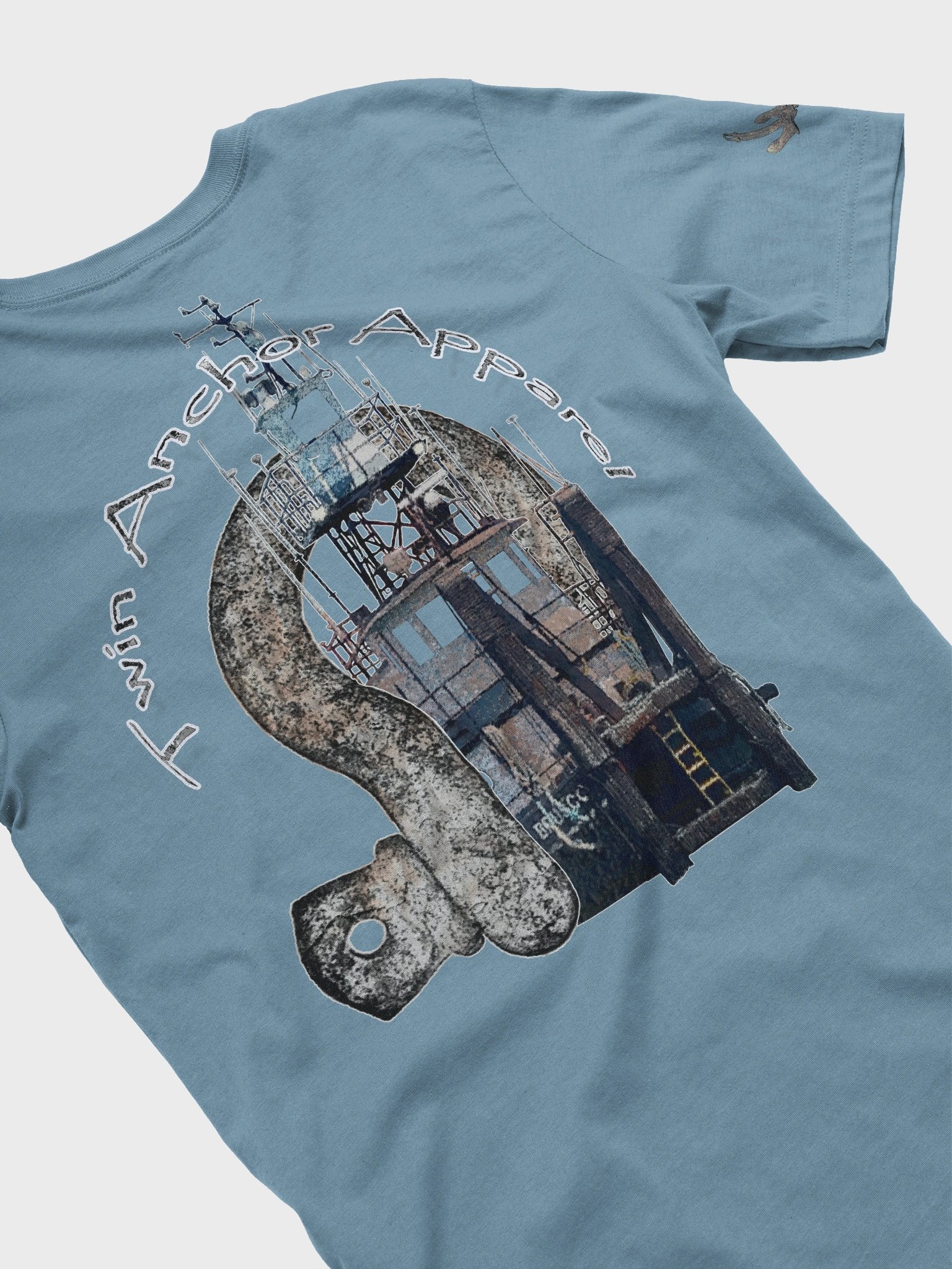 TAA Shackle & Terri L. Brusco – Vigilant Marine Workwear | Twin Anchor Apparel Sternwatch Tee Line product image (1)