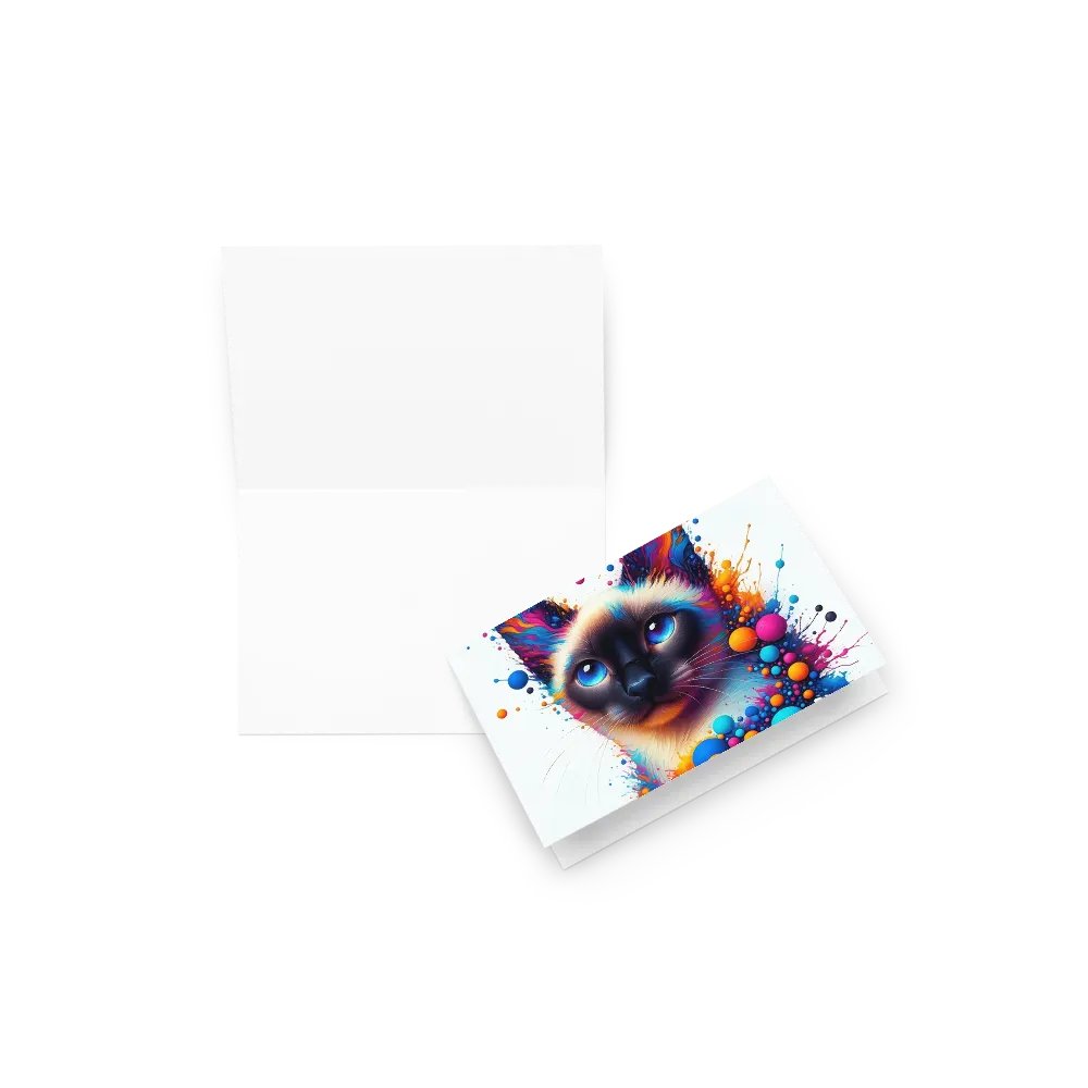 Greeting Card: Siamese product image (23)