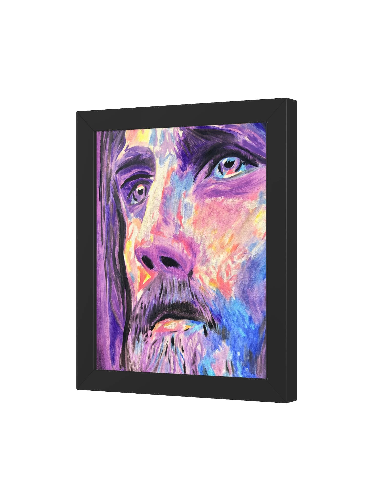 Jesus Christ by Wamantha (Framed High-Quality Matte Poster) product image (3)