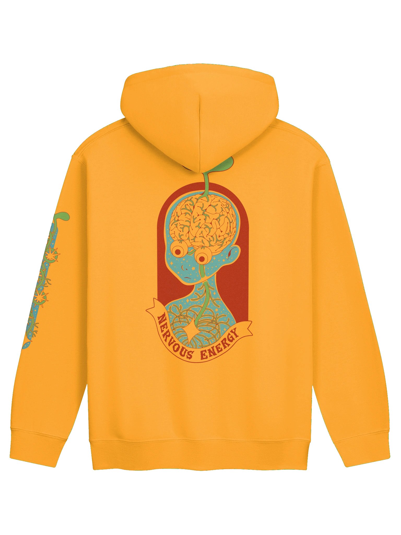 Nervous Energy Hoodie - Yellow product image (1)