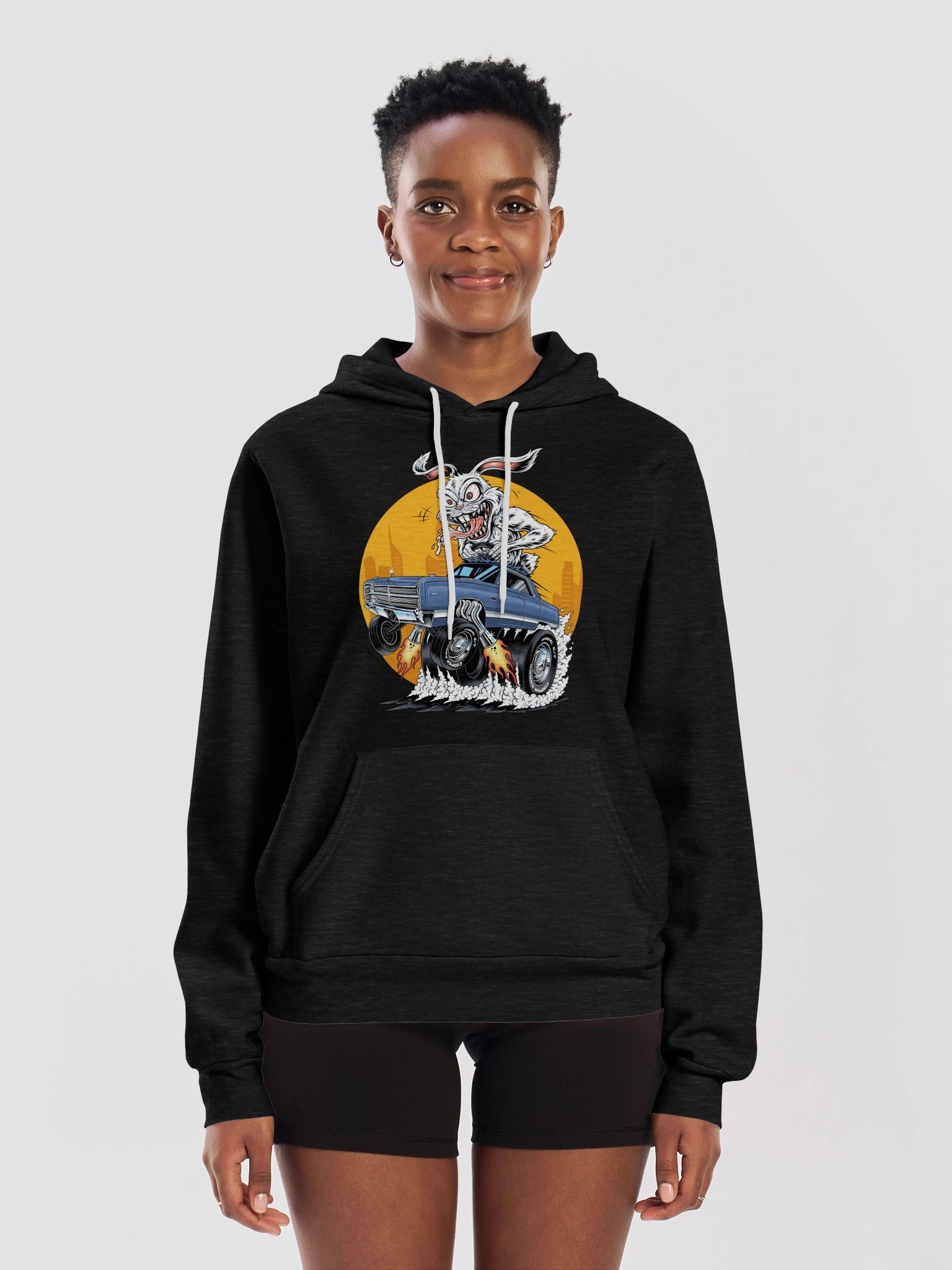 Diamond "Bunny Fink" Hoodie (Front Design) product image (9)