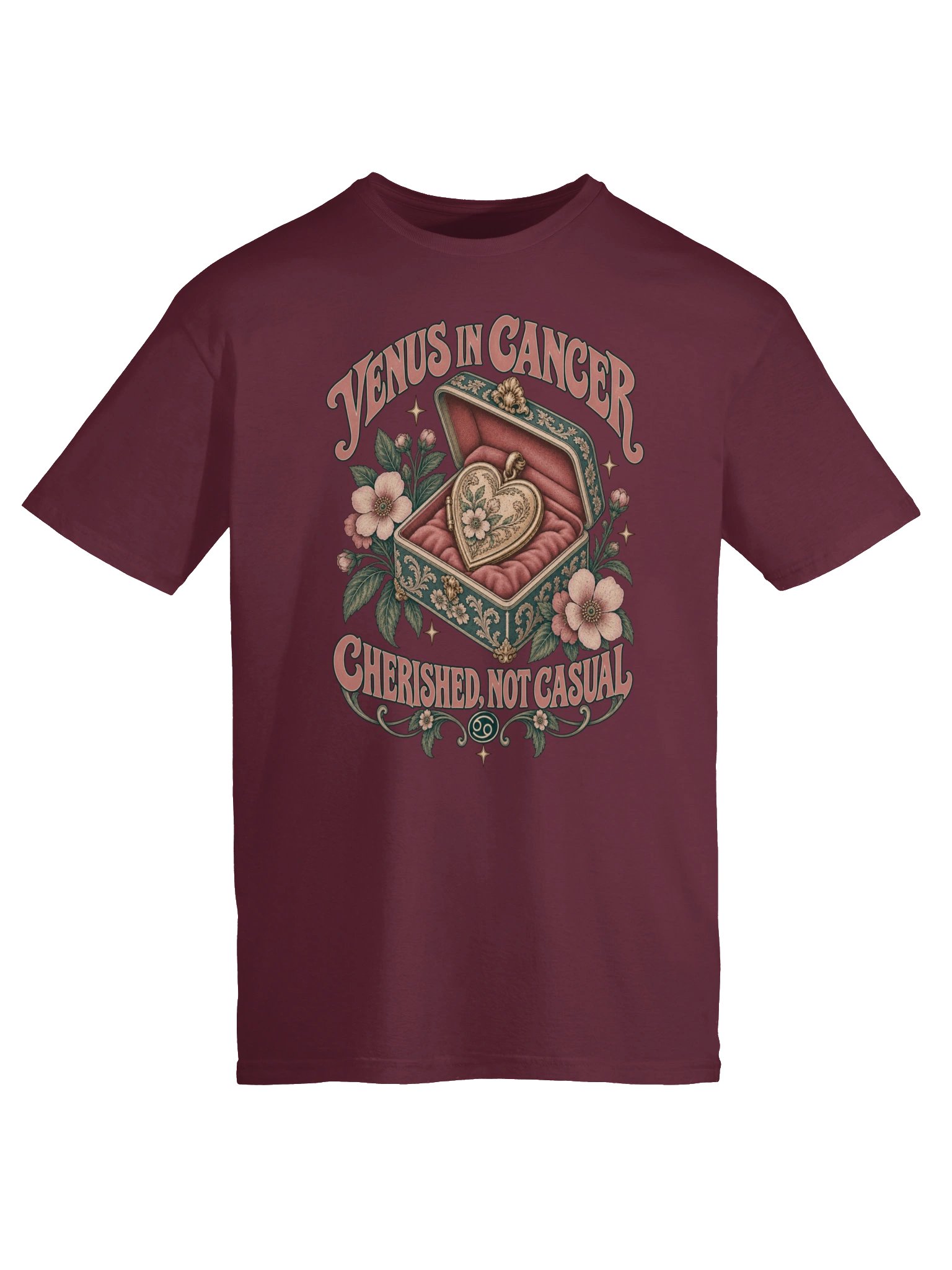 Venus in Cancer Cherished, Not Casual Tee product image (5)