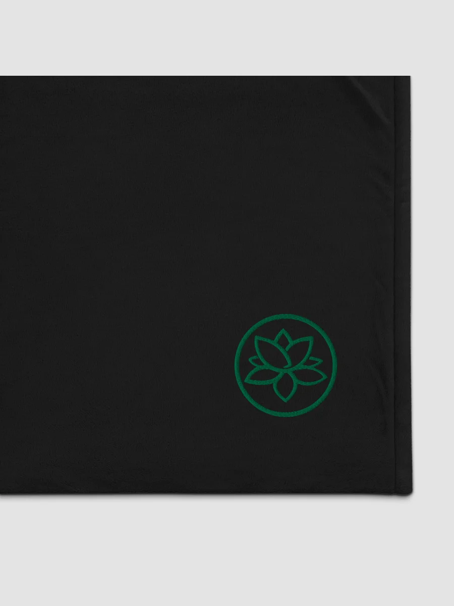 Lofi Lotus Sherpa Blanket product image (1)