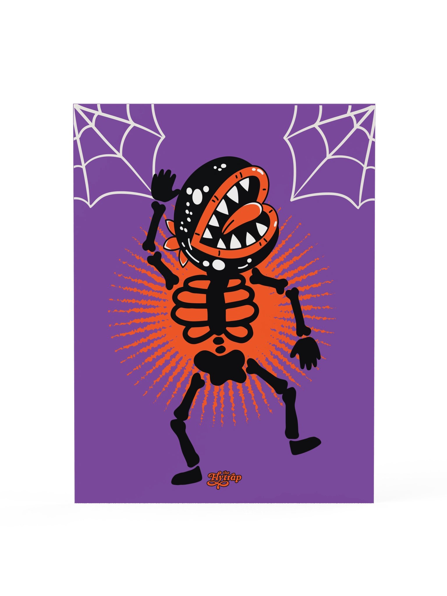 Flytrap Fridays - Dancing Skelly 12" x 16" Poster product image (1)