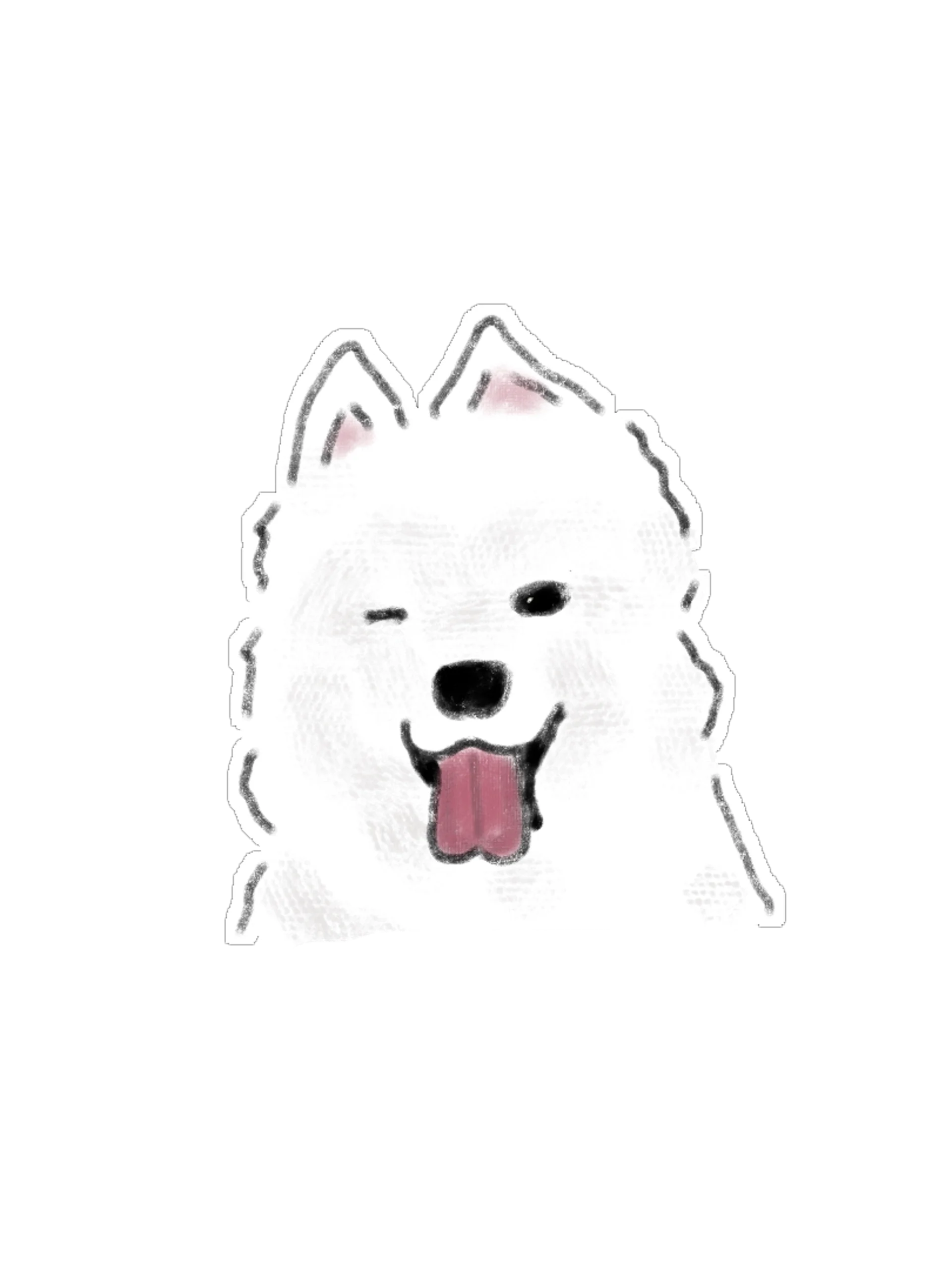 White Dog Prop Series PNG Graphics Bundle (15 Designs) product image (3)