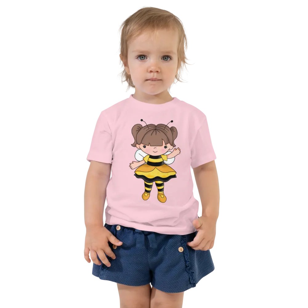 Toddler's Bumble bee Girl Tee product image (21)