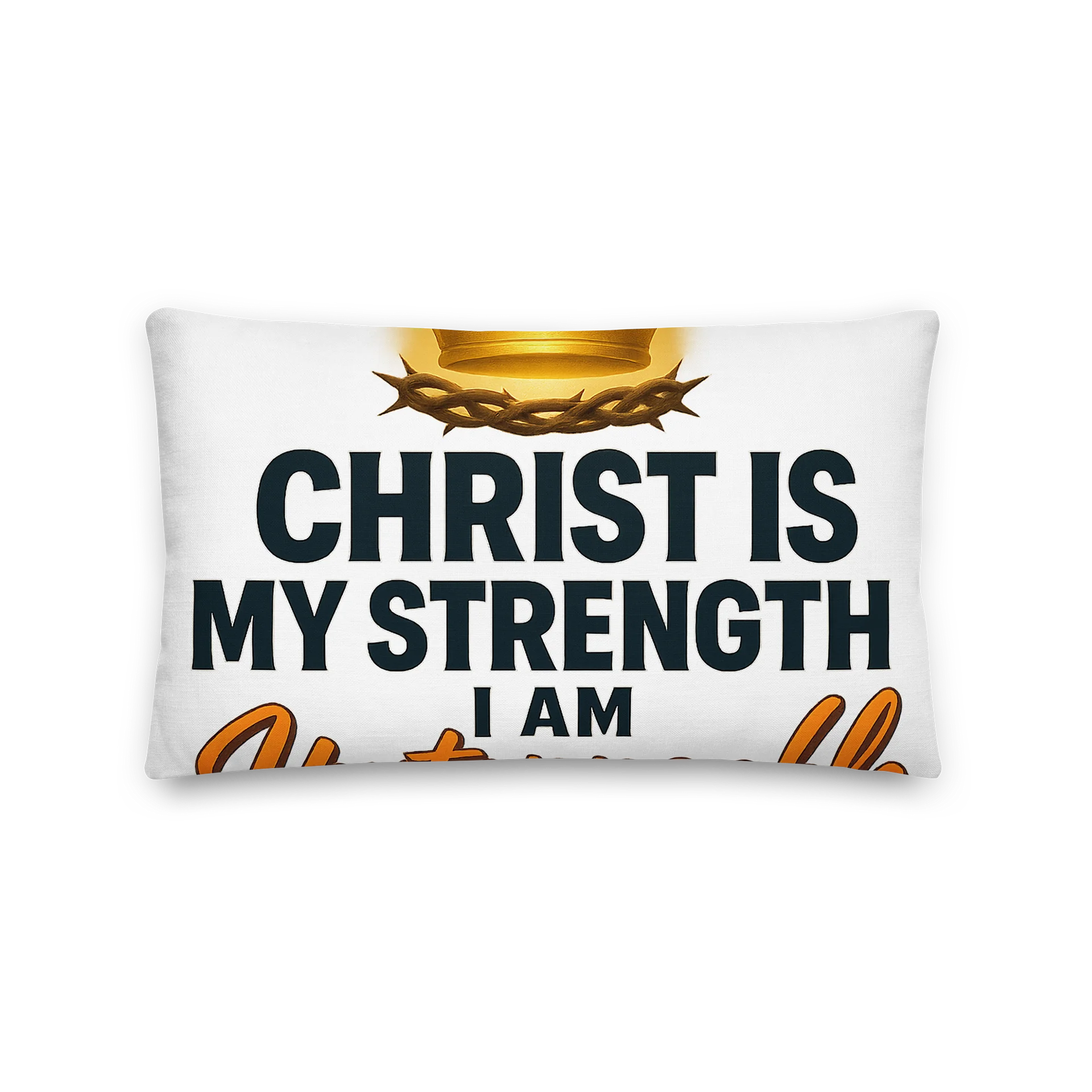 Unstoppable Strength Premium Pillow product image (2)