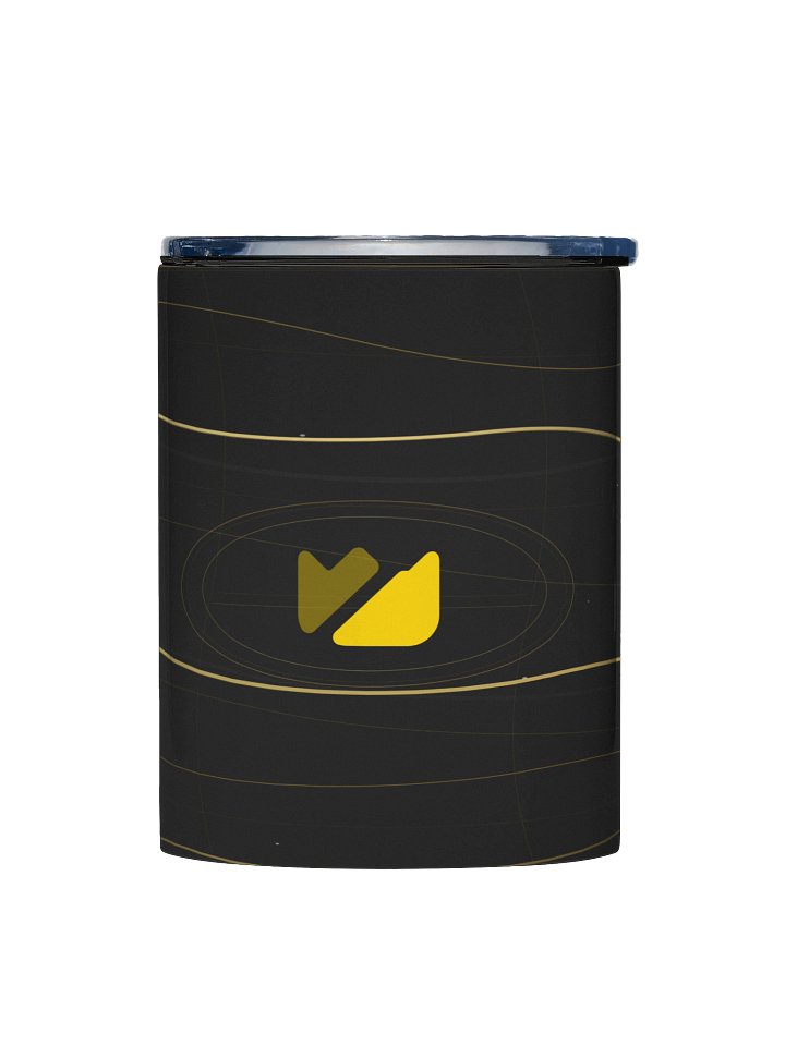 Black & Gold 10oz Stainless Steel Tumbler product image (1)