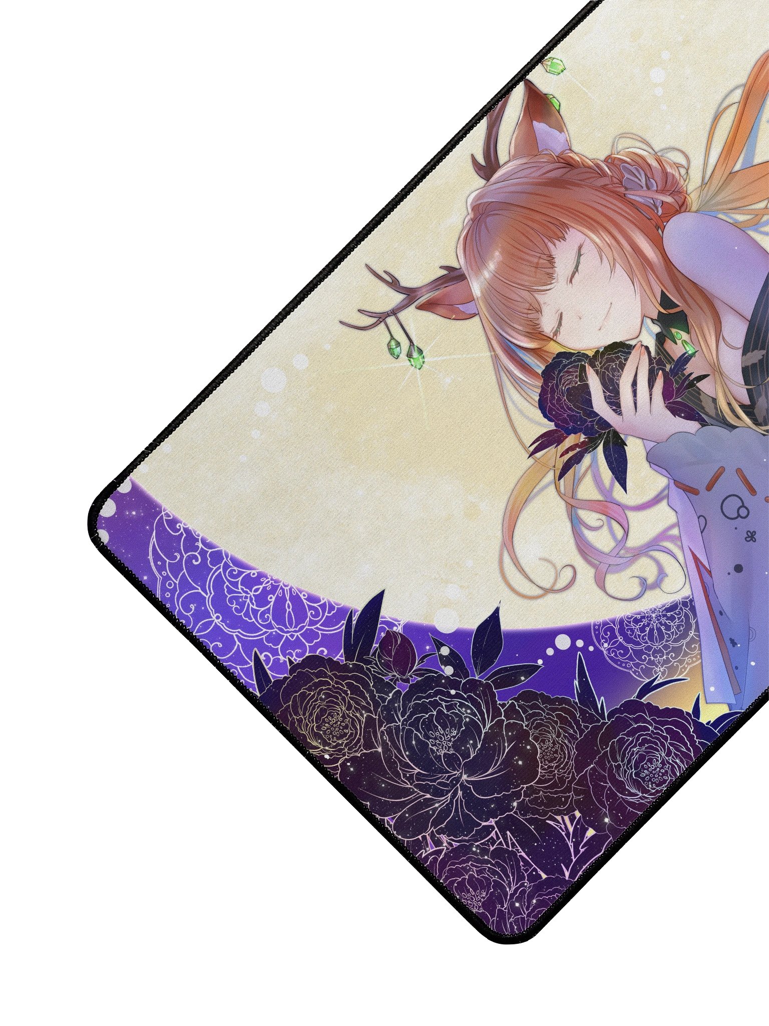 "Midnight Blossoms" Desk Mat (31.5" x 15.5") product image (3)
