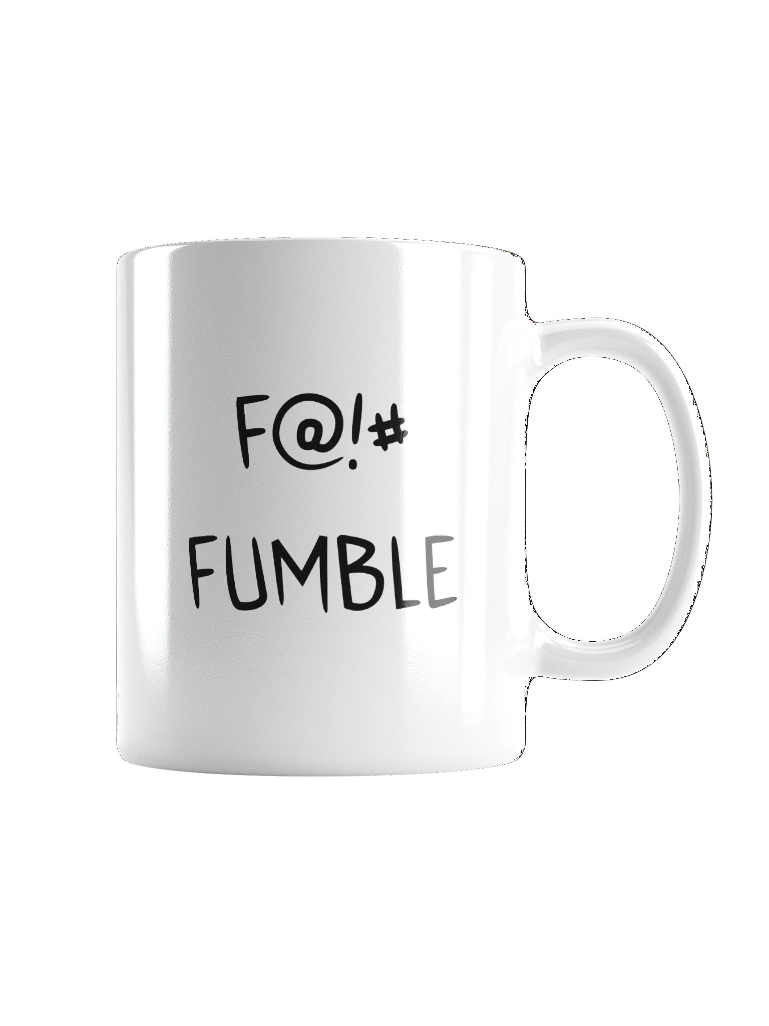 F@!# Fumble Mug (White) product image (2)