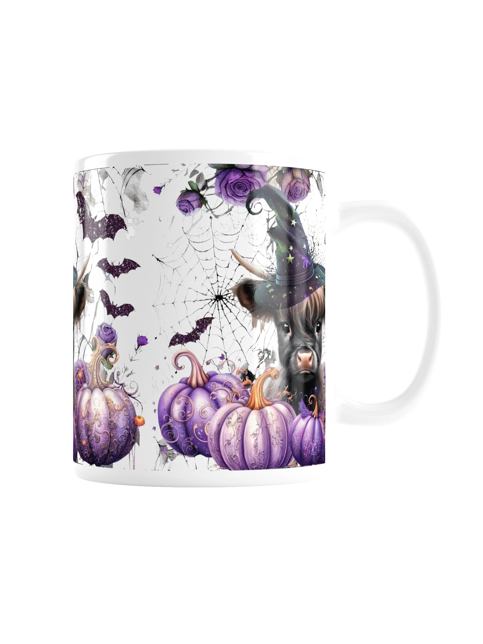 highland halloween ceramic mug product image (7)