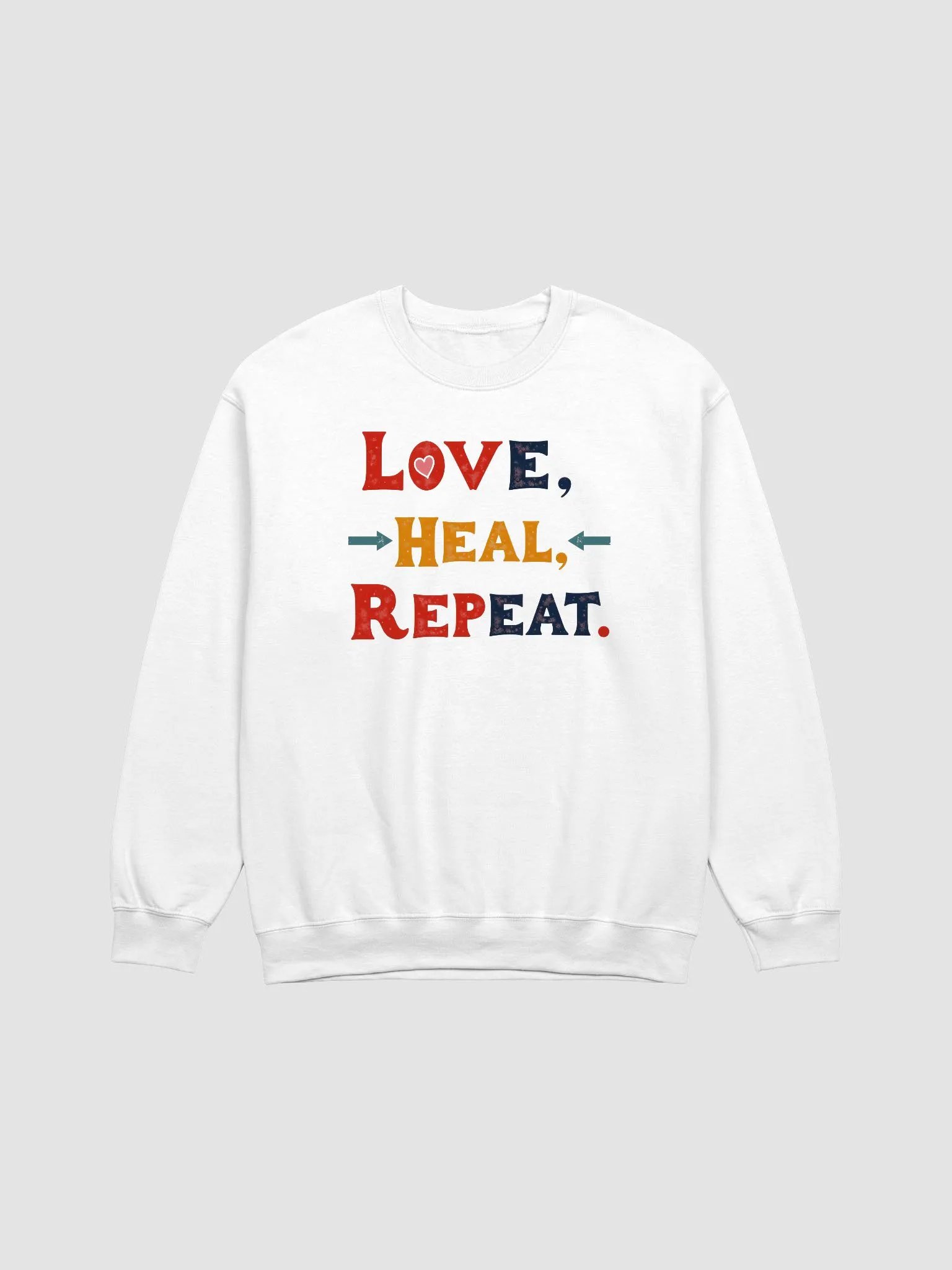Love, Heal, Repeat Crewneck Sweatshirt product image (6)