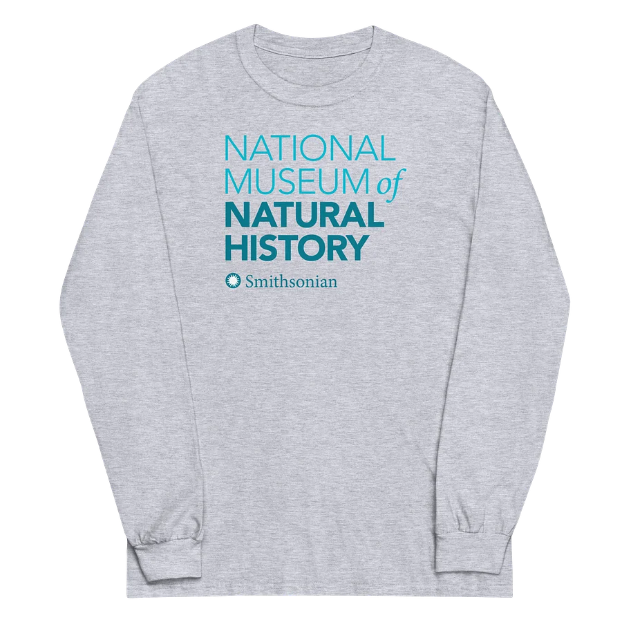 National Museum of Natural History Large Logo Long-Sleeve Tee (Unisex) Image 1