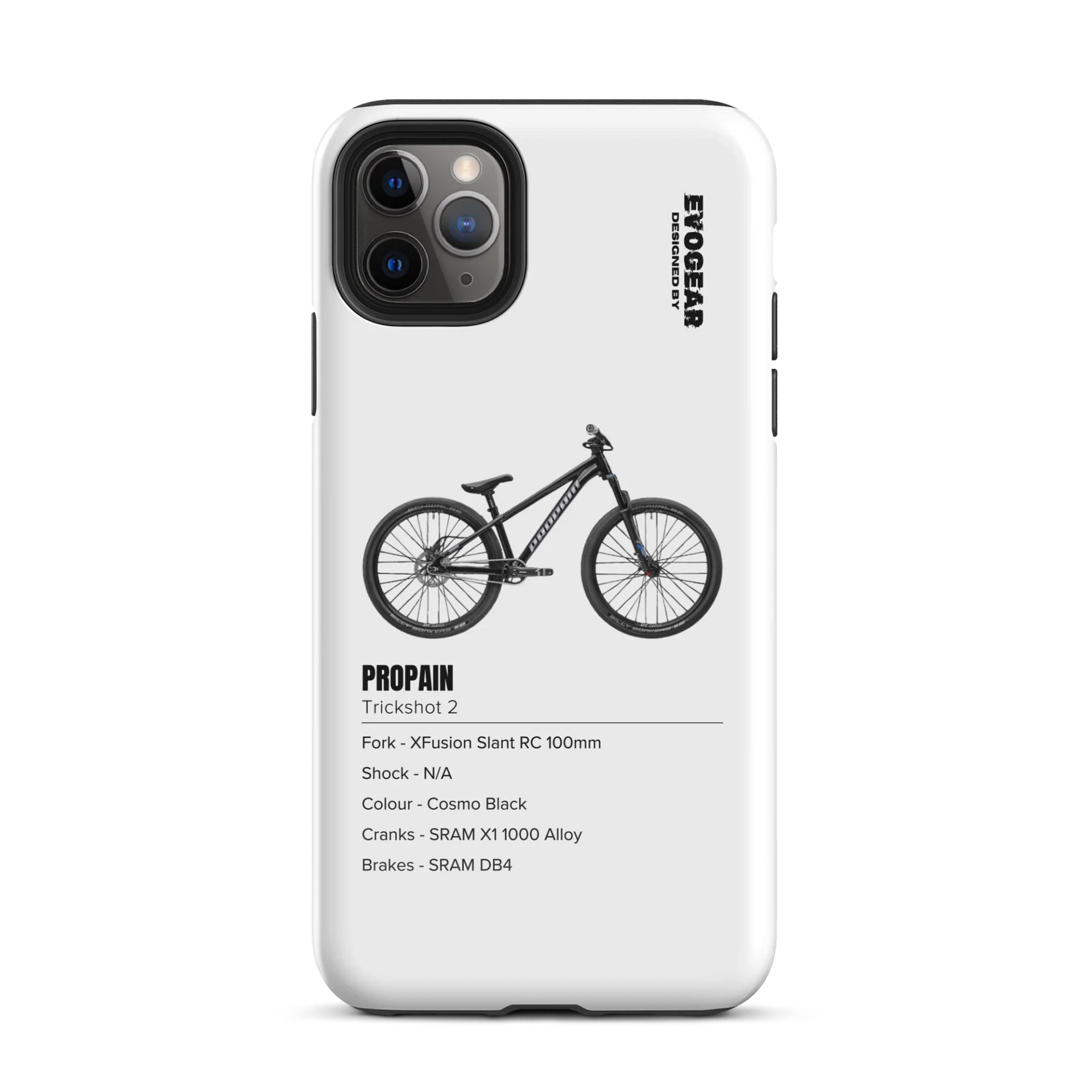 White Propain Trickshot 2 iPhone Case product image (51)