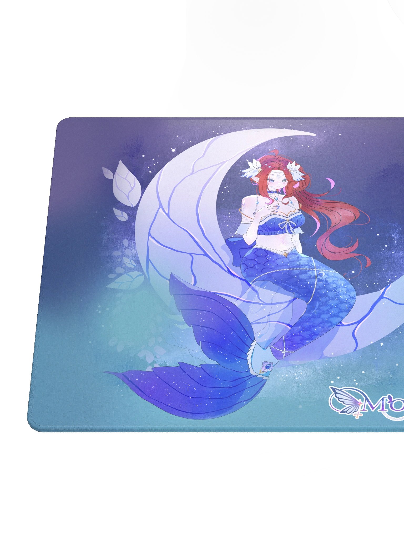 Moon Mermaid Crescent Gaming Mouse Pad product image (4)