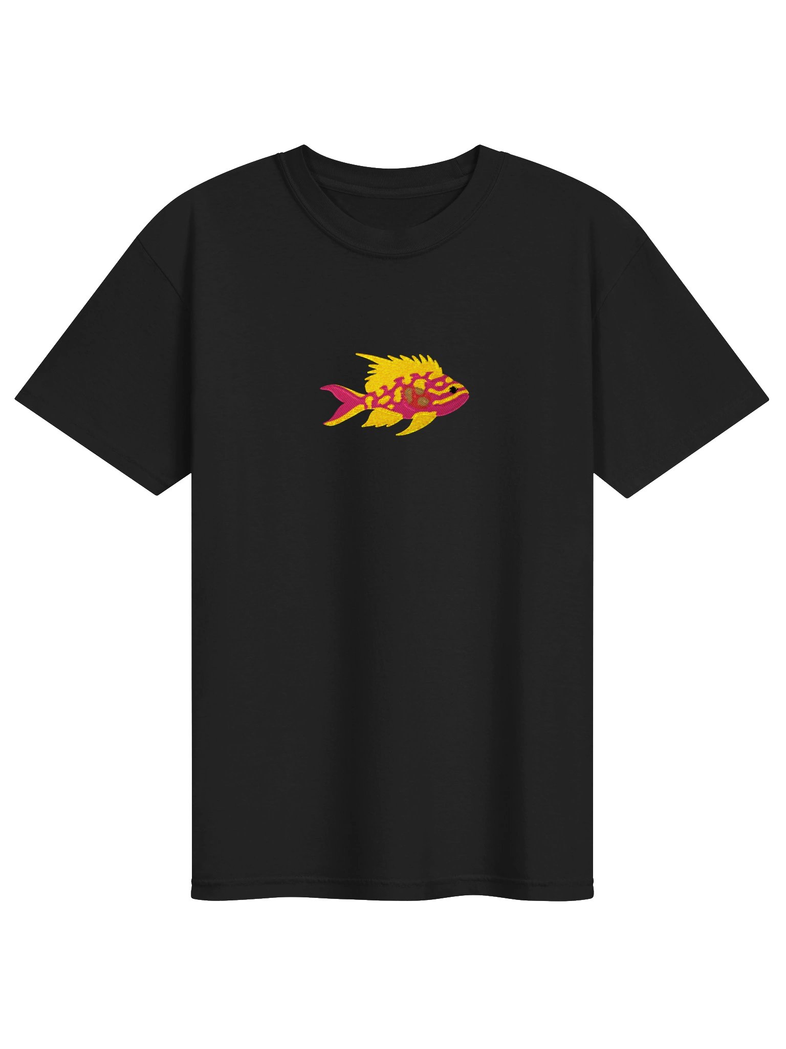 Borbonius Anthias Embroidered Shirt | Odontanthias borbonius Reef Fish Tee | Saltwater Aquarium Apparel product image (5)