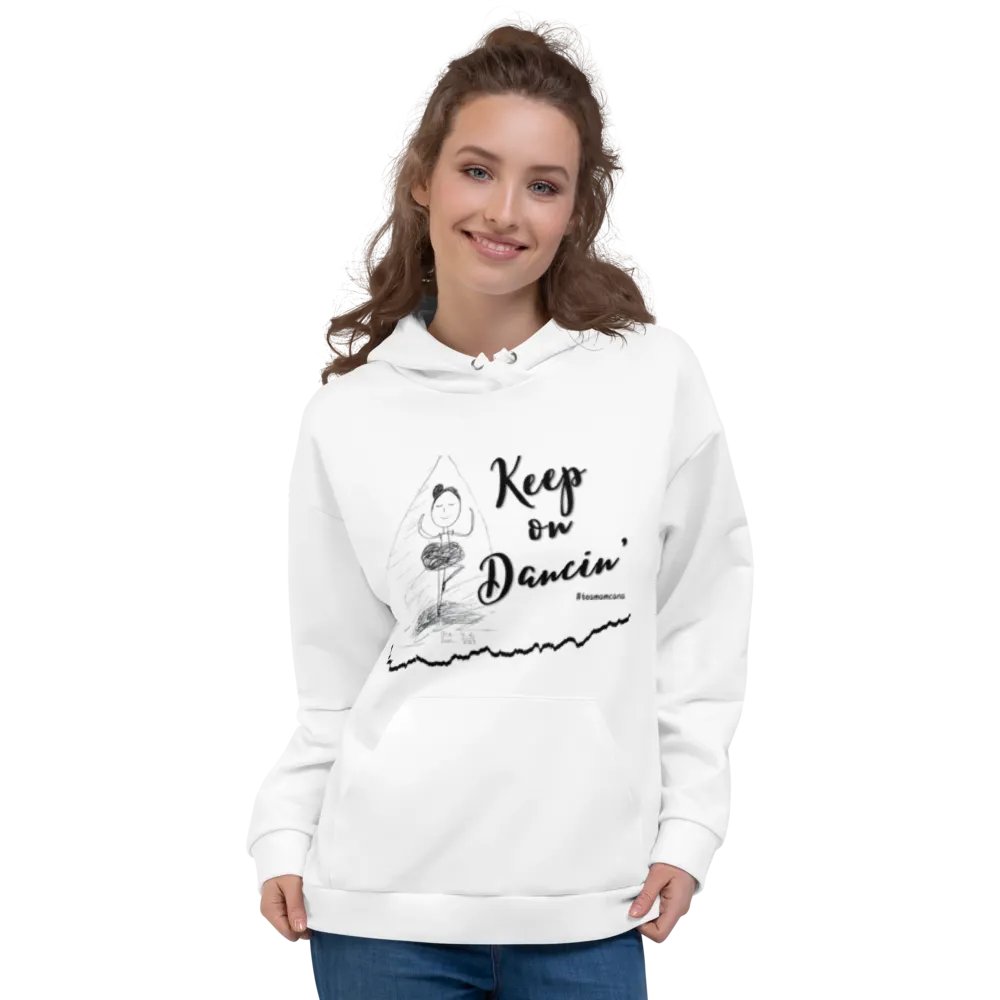 Keep Dancin' - White PULLOVER Hoodie product image (2)
