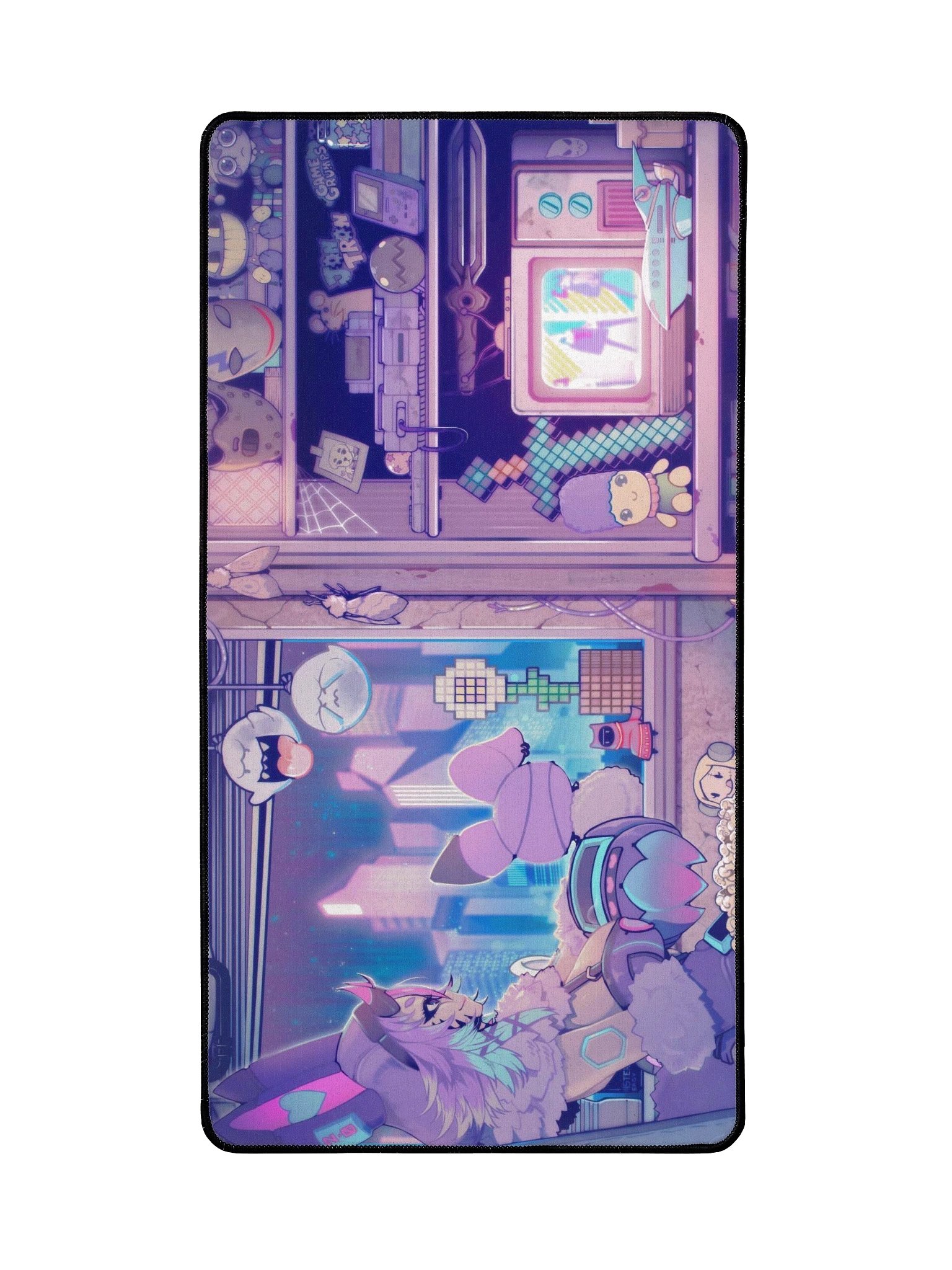 Glitch Desk Mat product image (2)