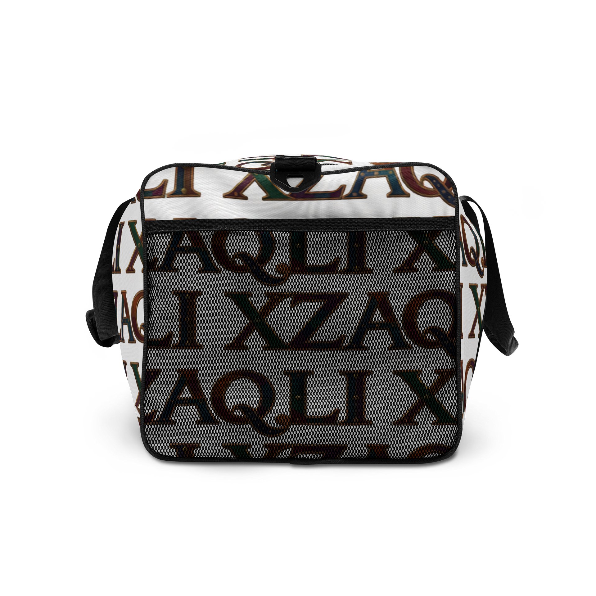 XZAQLI Ivory Monogram Duffle Bag product image (8)