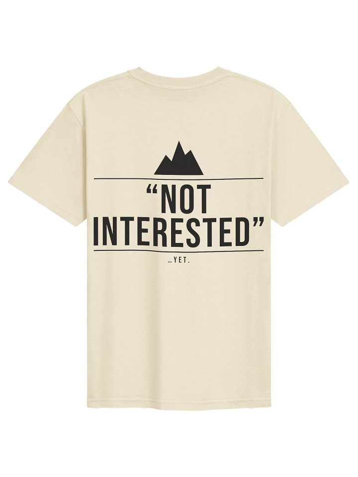 "No Soliciting" Heavyweight Tee — Ivory product image (26)