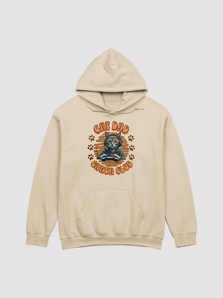 Cat Dad Gamer Club Hoodie product image (19)