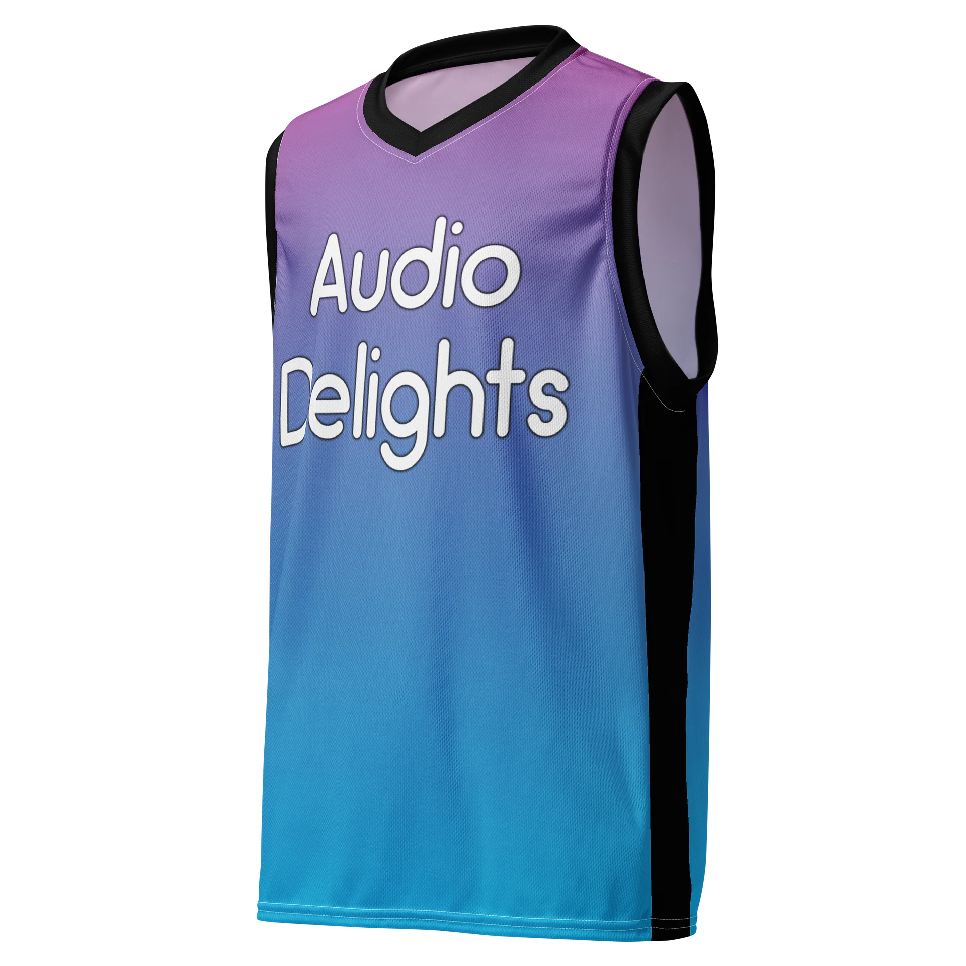 Audio Delights Basketball Jersey product image (1)