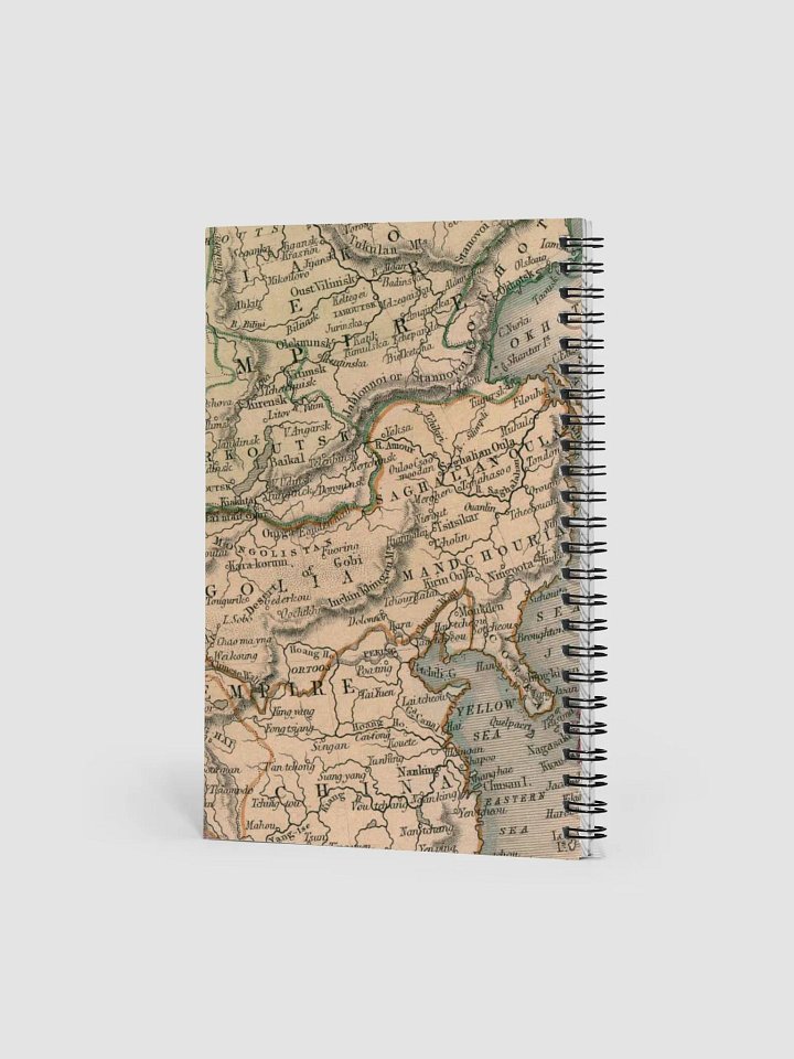 Vintage Old World Map Notebook product image (2)
