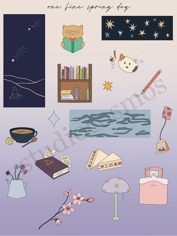 Spring: Sticker Sheet product image (1)